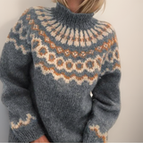 Mary | Handmade Icelandic-Style Knit Sweater