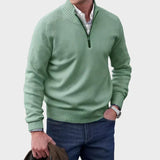 Malik | Elegant Zip Sweater