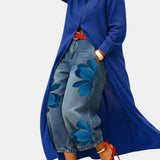 Céliane | Set of Wide-Leg Jeans and Dress