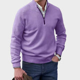 Malik | Elegant Zip Sweater