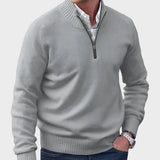 Malik | Elegant Zip Sweater