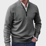 Malik | Elegant Zip Sweater