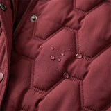 Briseida | Long down coat with hood