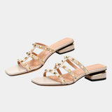 Zina | Studded Sandals