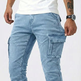 Jean | Elastic Cargo Pants