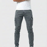 Jean | Elastic Cargo Pants