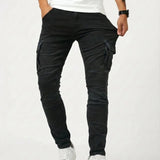 Jean | Elastic Cargo Pants