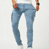 Jean | Elastic Cargo Pants