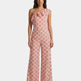 Éliette | Geometric Print Jumpsuit