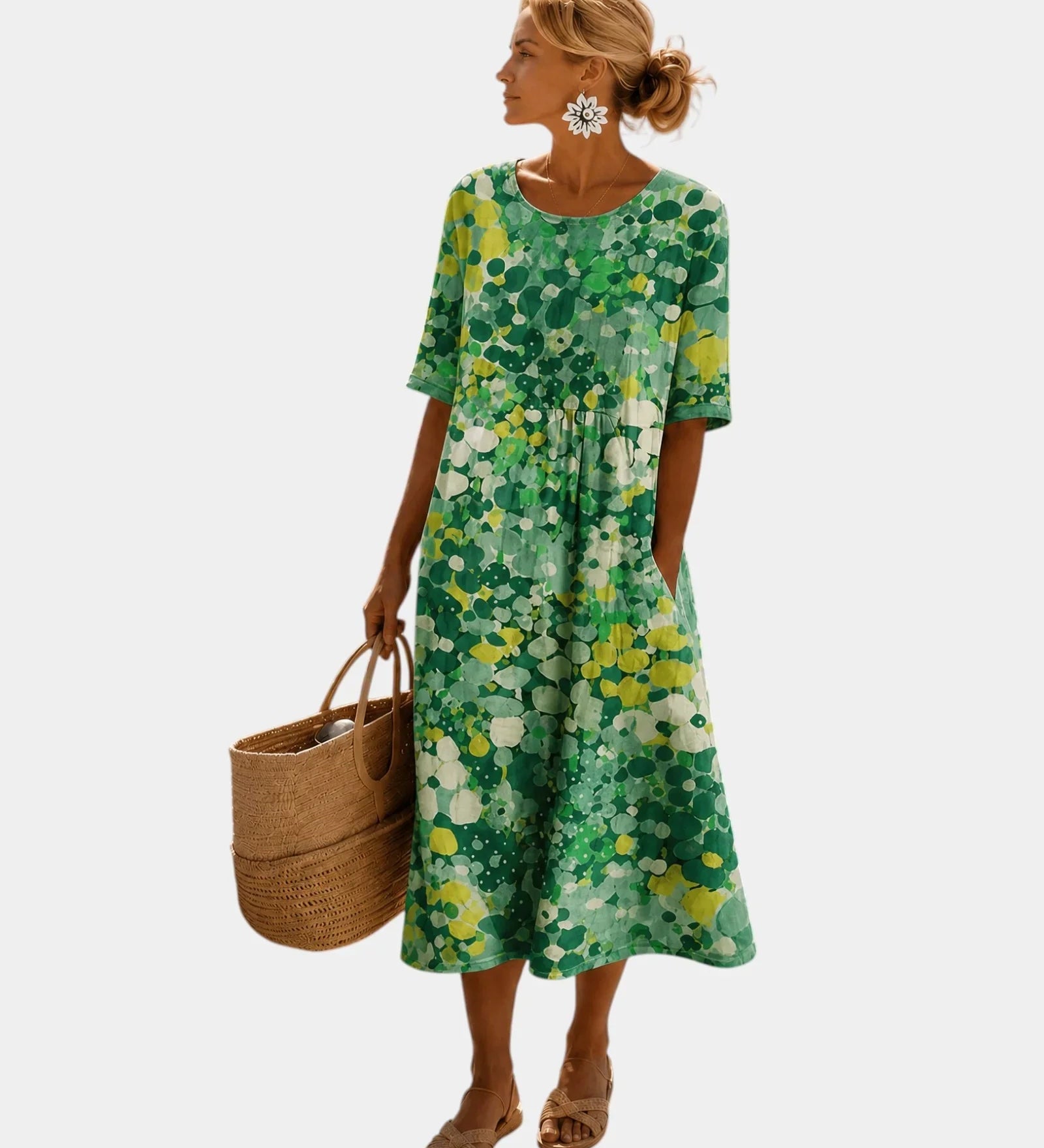 Liséa | Floral Midi Dress