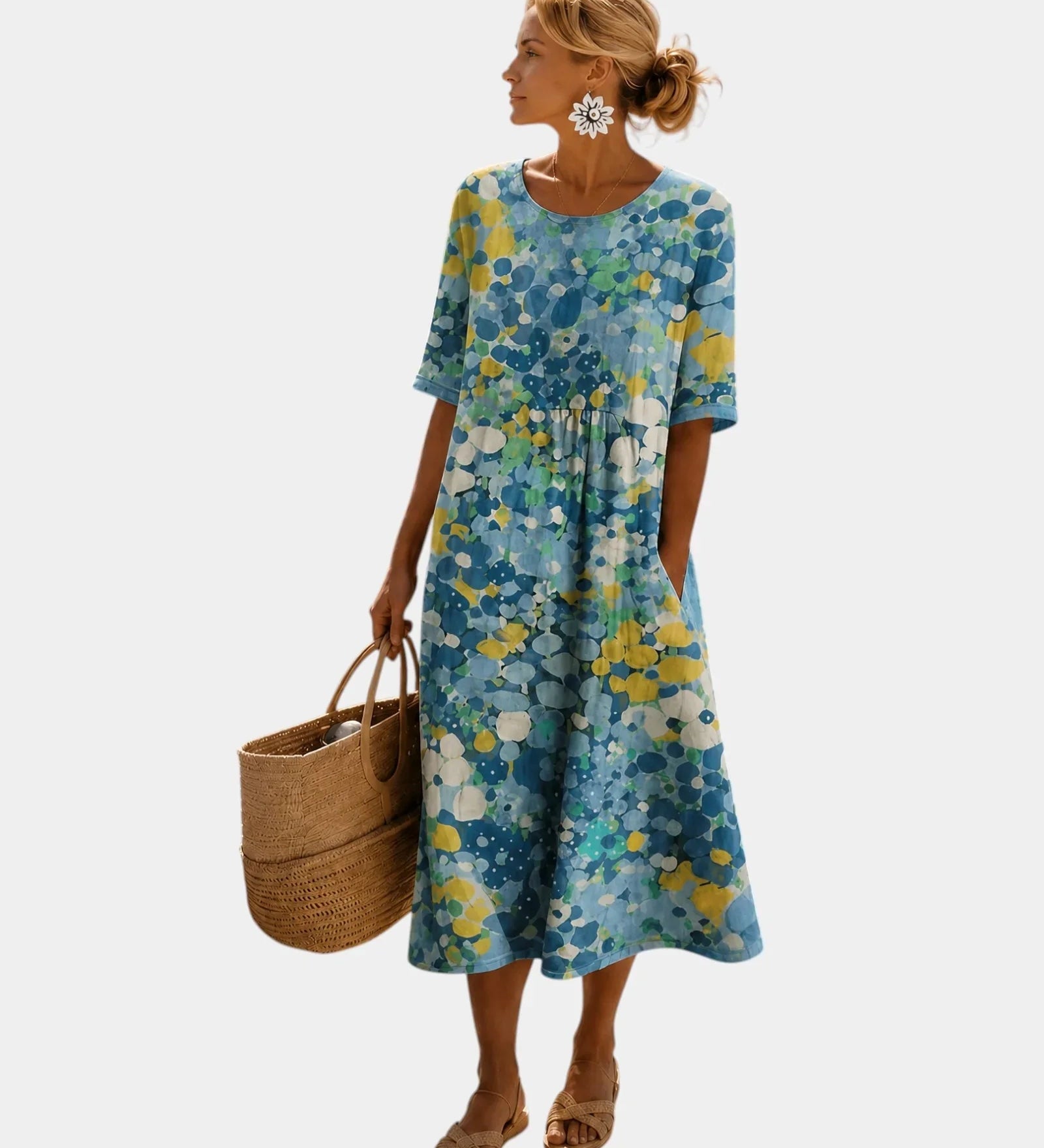 Liséa | Floral Midi Dress