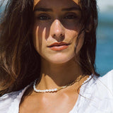Coline | Gold and Pearl Necklace