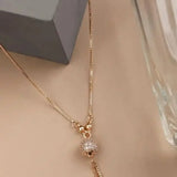 Rosalie | Vintage Gold Pendant Necklace