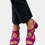 Guillelmine | Square-Toed Sandals with Rounded Cut