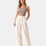 Alix | Cotton and Linen Pants