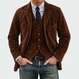 Tom - Complete 2-Piece Set: Blazer and Velvet Vest