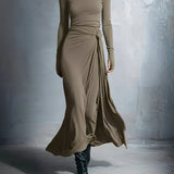 Renee | Draped Maxi Dress