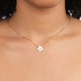 Laure | Flower Pendant Necklace